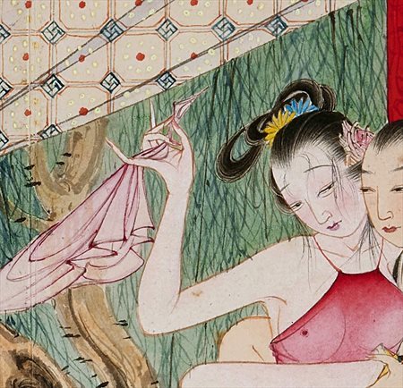 太白县-迫于无奈胡也佛画出《金瓶梅秘戏图》，却因此成名，其绘画价值不可估量